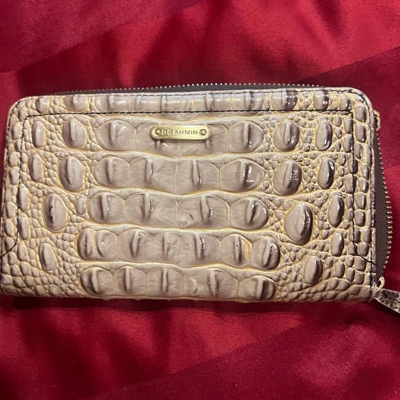 Brahmin Shopper Eclipse Melbourne tote and Suri wallet - Picture 9 of 15